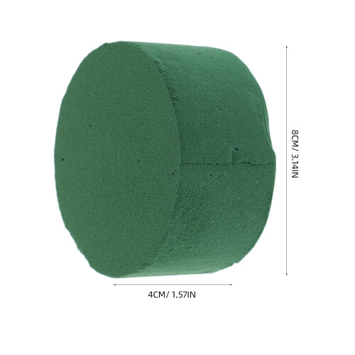10 blocs de mousse florale verte 8x8x4cm 1