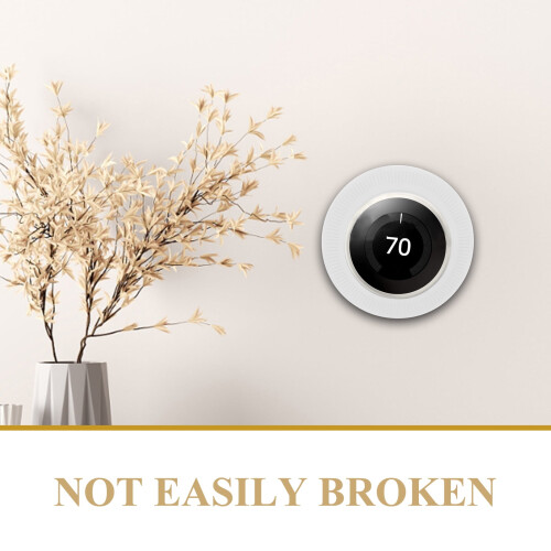 Nest Thermostat Protector White Silicone Wall Mount 1 Pc 2