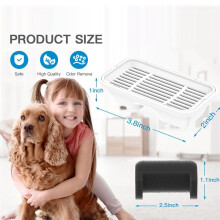 Hundetrinkbrunnenfilter für 170 Oz/1,3 Gallonen Haustier-Wasserspender, Trinkbrunnenfilter, Ersatz-Wasserfilterschwämme, 6+6