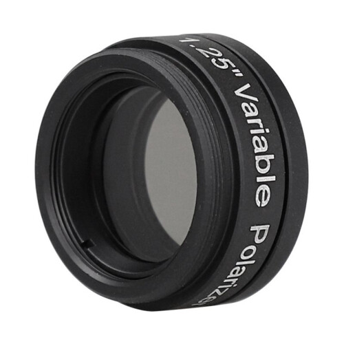 1.25 Inch Filter Variable Polarizing for Astronomy Monocular Telescope & Eyepiece Viewing the Moon for Planets