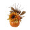 Artificial Pumpkin with Sunflower and Maple Leaf 12 x 25 cm 2