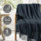 Navy Throw Blanket 50x60 Inches Throw Textured Solid Soft Ripple Throws and Blankets for Sofa or Bed Knitted Decorative Blanket 2