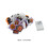 Orange Waterproof Pumpkin String Lights Battery Operated 3