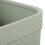Household Trash Bin Square Green Plastic1Pack11.8X9.1X9.1In 7