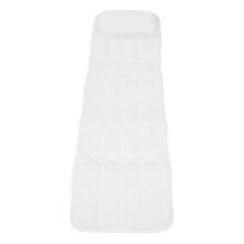 Full Body Bath Pillow with Suction Cups, 127.5cm, Non Slip Headrest