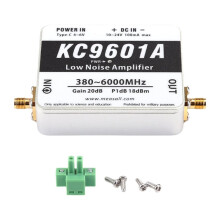 KC9601A Lågbrusig Förstärkarmodul 380 MHz-6 GHz 20 DB Högförstärkning LNA-Modul USB-Strömförsörjning