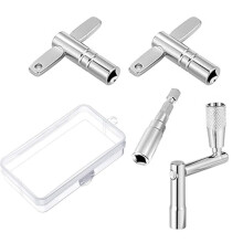 Drumsleutelset, Drumstemset met Boor, Speed Drumsleutel, Standaard Drumsleutels, Multitool voor Drums
