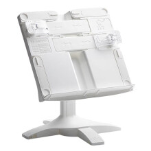 Reading Bookshelf Adjustable Rotatable Lifting Landing Reading Book Support Multifunctional Tablet Books Holder A