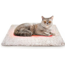 Extra Warm Thermal Pet Pad with Non-Slip Bottom, Removable Washable Cover for Indoor Outdoor Non Electric