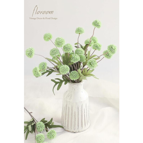 Floroom Mini Műselyem Krizantémok, 5 db-os Csomag 1