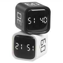 Square Timer,Rotation Timer,5/10/30/60 Minutes and Custom Countdown,Productivity Timer,for Tasks,Work,Study 2pc