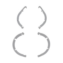 Propeller Guard Protector for  Neo 2 Anti-Collision Prop Bumper Protective Cover Ring for Neo 2 Accessories Grey