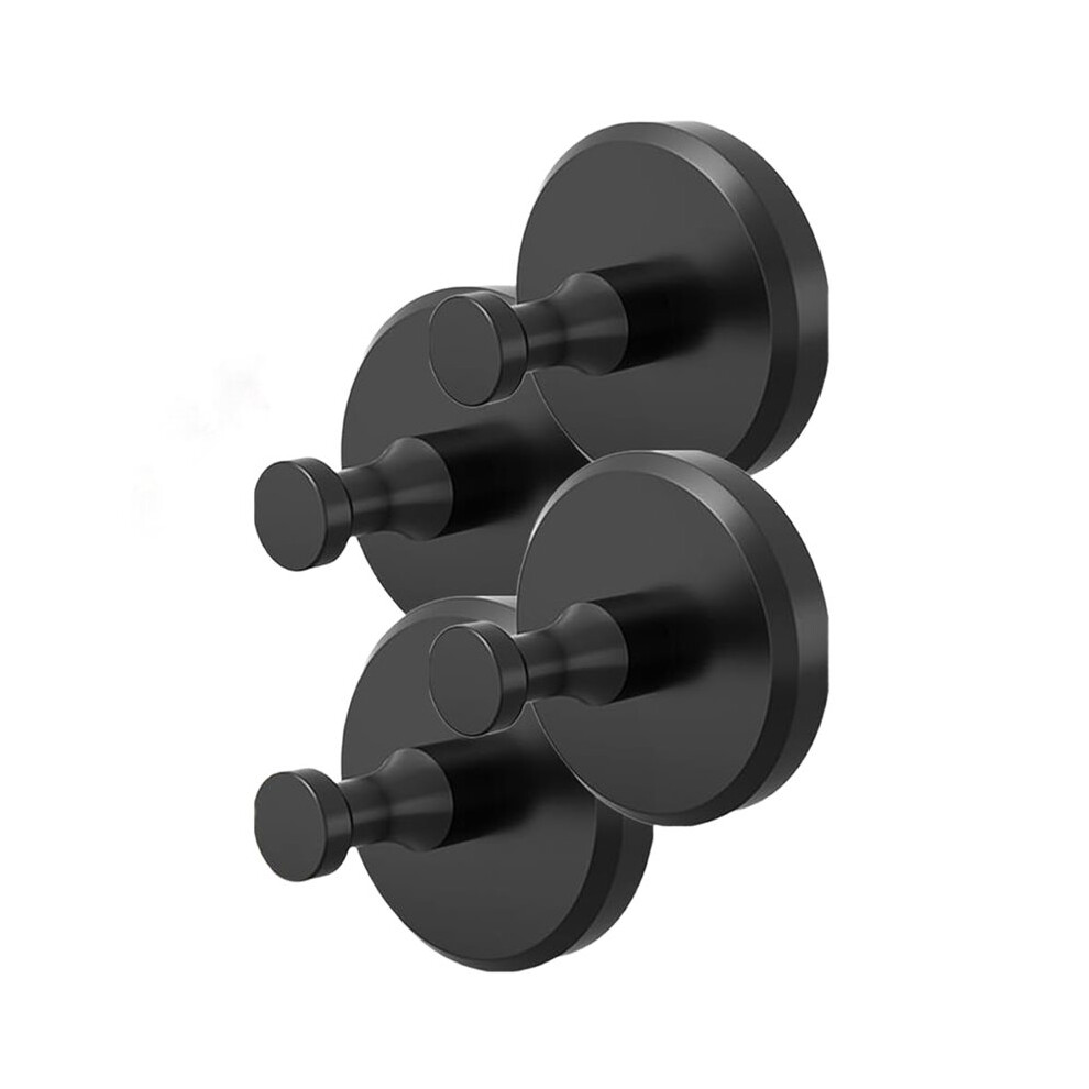 Tauoh Black Suction Cup Hooks No Drill Suction Cup Holder Hanger Holder Towel Hooks For Window Bathroom Mirrors Shower