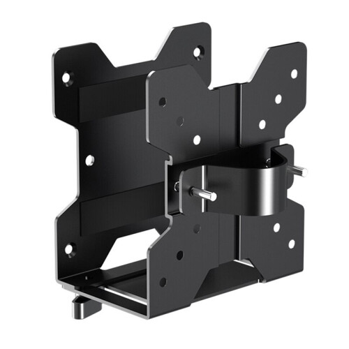 Small PC Mount Easy Installation Computer Holder Gaming Desk Adapter Monitor Bracket