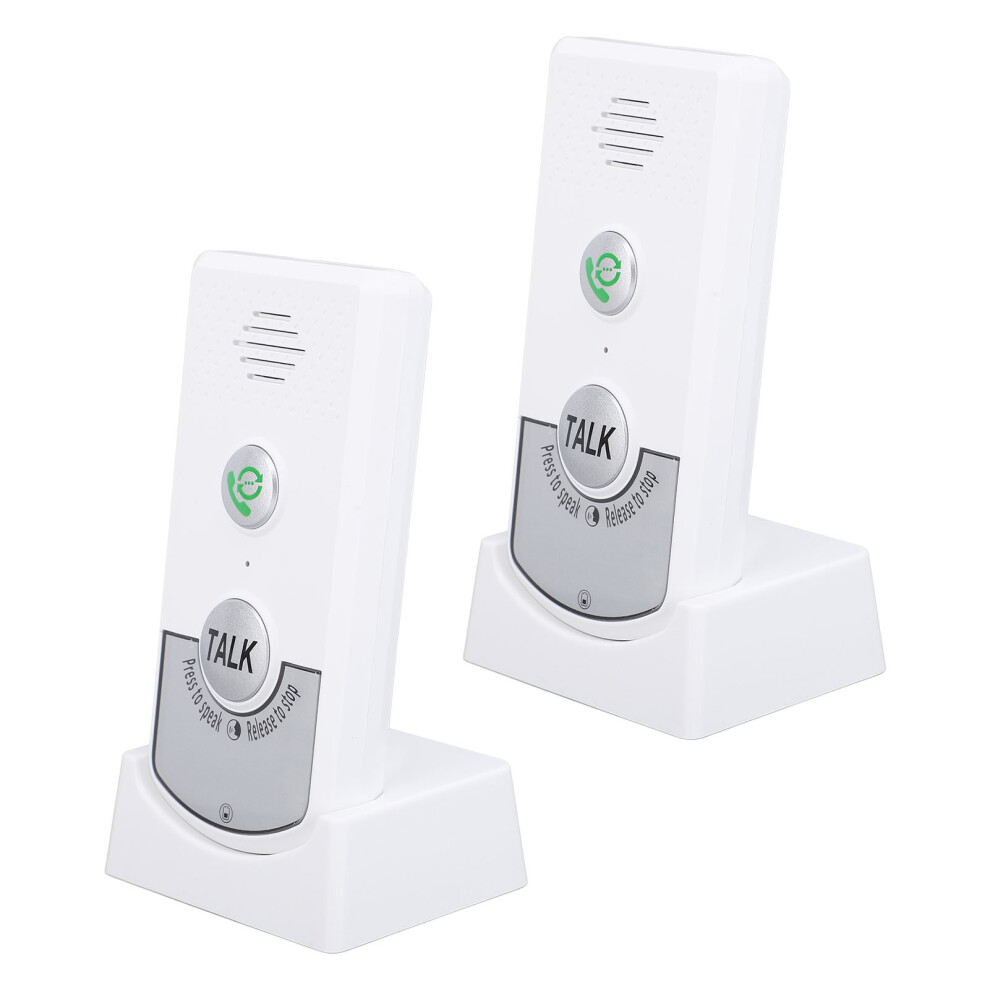 2 Way Wireless Intercom 1000M Range Doorbell System Abs 2000Mah 6951384750804