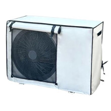 1 Stuk Buiten Airconditionerhoes van Oxford-Stof, Waterdichte Zonnehoes met Vaste Gesp, Sneeuw- en Stofbestendig, Buitenmaat 80x55x30