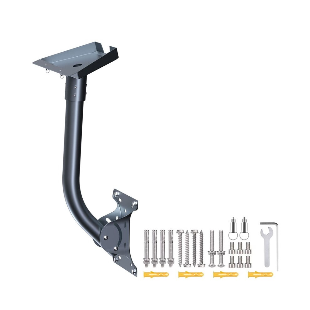For Starlink Base Gen3/V4 Mounting Kits Adjustable Roof Bracket Mount Elbow Pipe Adapter Starlink Support Accessories 4713664926697