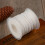 Waxed Wicks for Candlemaking White Braided Cotton 1 Roll for DIY Projects 2
