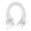 FRCOLOR50Pcs Beading Tools Tools Elastic Cord with Barb31.00X0.15X0.15CM White 6