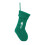 Meia de Natal de tricô com bordado de pata, 45 cm (18 polegadas) 2