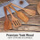 Matlagingsspadesett i teak, 4 deler 4