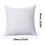 Coussin de canapé 48 x 48 cm (blanc) 2