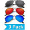 Aviator solbriller polariserte UV-beskyttelse 7