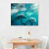 Εκτύπωση σε καμβά Patifu Two Dolphins HD, 20x16 ίντσες – Διακόσμηση τοίχου σπιτιού, 2