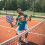 Σετ κουπιών Pickleball με λουλούδια από fiberglass, 2 τεμάχια με μπάλες 6