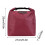 Bolsa térmica para almoço com alça, ideal para trabalho e piqueniques. 4