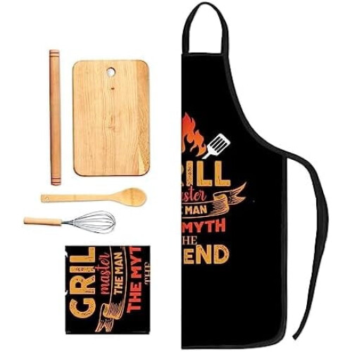 Grilling Apron for Men BBQ Father's Day 2