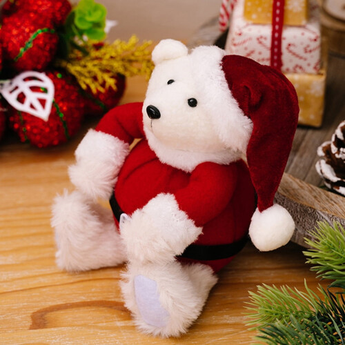 Peluche orsetto di Natale per bambini, 1 pezzo 2
