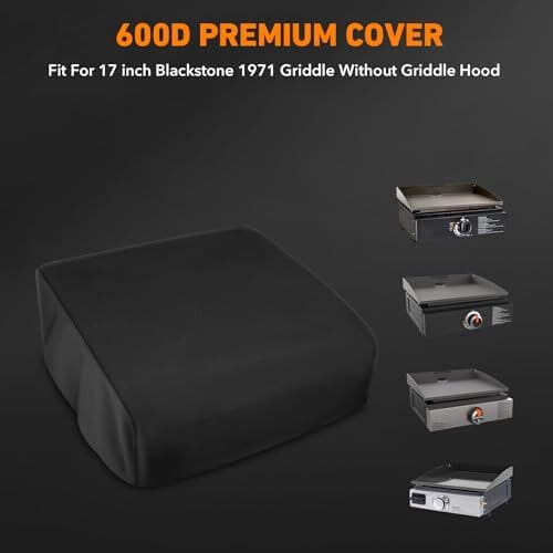 Husă rezistentă din poliester 600D pentru plite de 22" 1