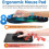 Ergonomisk musemåtte med memory foam-støtte 4