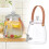 Beverage Dispenser with Spigot and Large Capacity Clear with Handle Water9L 6