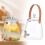 Beverage Dispenser with Spigot and Large Capacity Clear with Handle Water9L 7
