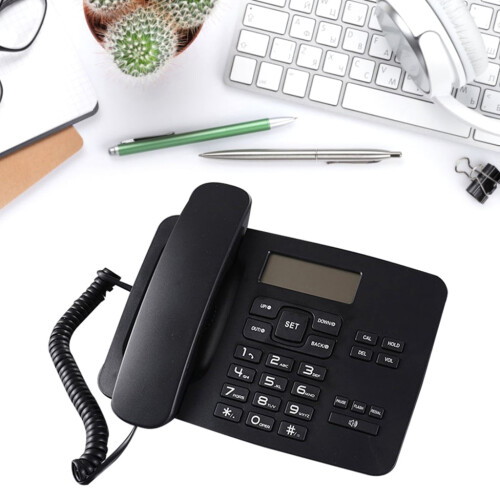 Corded Landline Phone with Display for Home Office 1