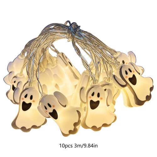 PRETXORVE Φωτιστικά σε ινδική διακόσμηση για Halloween, LED κατάλληλα για εσωτερική και 2