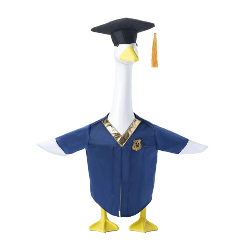 Καπέλο και φόρεμα Graduate Goose για χήνες βεράντας 23 ιντσών 1