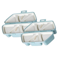 6 in 1 Rice Mold Set, Triangle Sushi & Rice Mold,6 At Once CavityPress for Rice Balls,for Picnic and Daily A