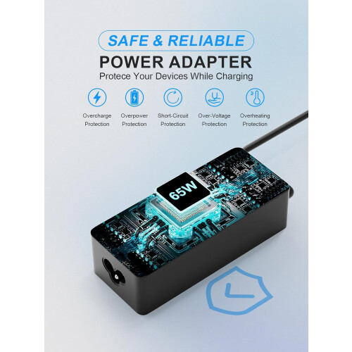 65W USB-C nätadapter för Boost X-seriens starthjälp 1