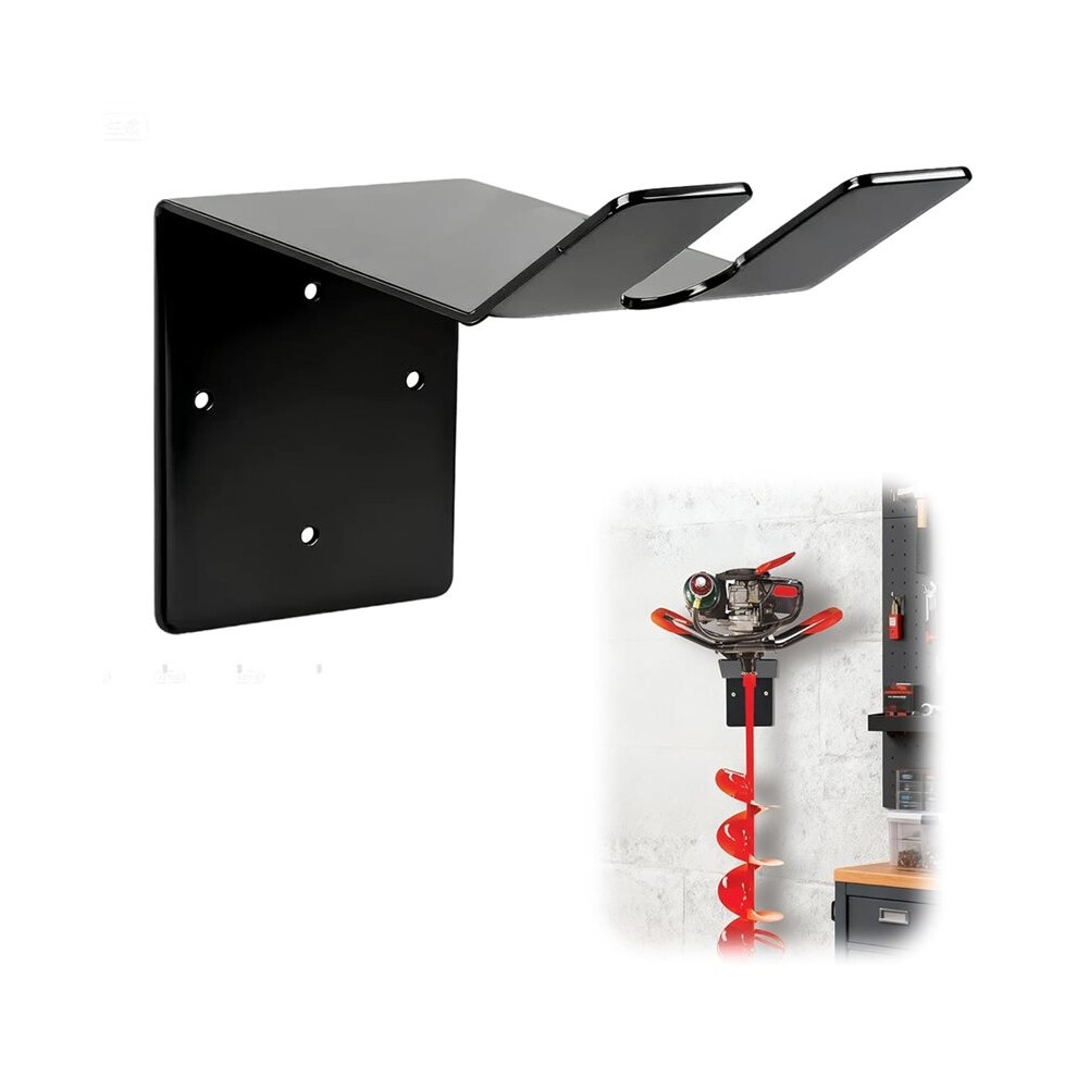 Ice Fishing Auger Wall Mount With Screws Heavy-Duty Metal Electric Auger Storage Bracket, Ice Fishing Gear Accessories 6032784405942
