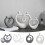 White Ceramic Couple Statue – Abstract Love Sculpture, 5