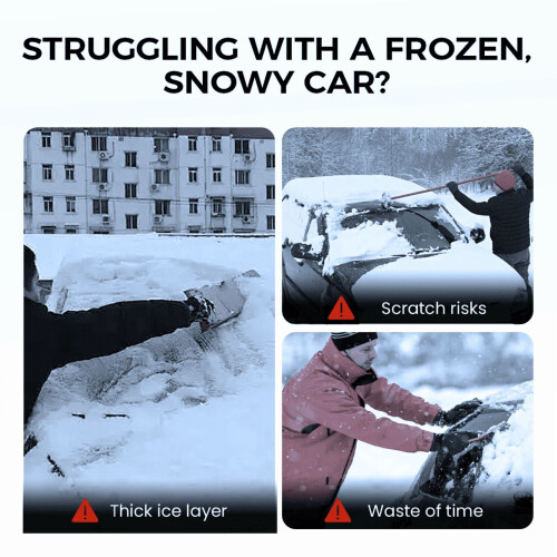 Snøspade Lett utendørsverktøy for snørydding 2