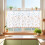 Broderede Gaze Gardiner Polyester Semi-Transparente 100x50cm 4