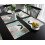 Osterhasen-Tischsets, 4er-Set, Baumwoll-Polyester 3