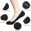 Dames onzichtbare sokken, antislip, extra laag model, 4-8 stuks 2