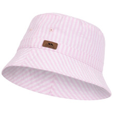 (5 to 7 Years, Pink Peony Stripe) Trespass unisex kids bucket hat lightweight - Berwick