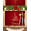 Kerstboom placemats van linnen, rood, antislip, set van 6 2
