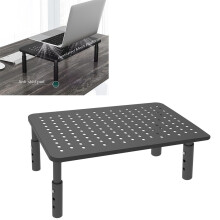 Supporto da scrivania in ferro, portata di 20 kg, 37,1  23,6 cm, 3 altezze